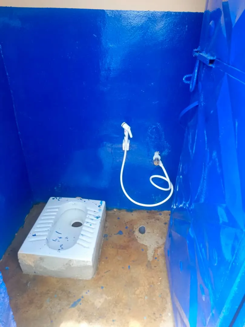 Bathroom project at James Browne Memorial School